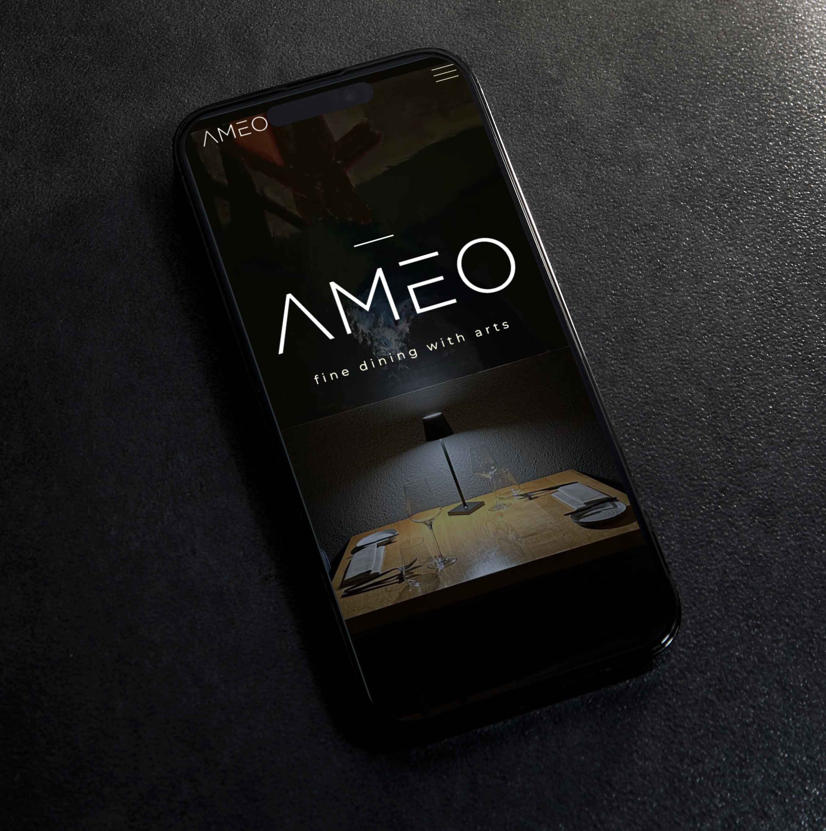 Neugestaltung der digitalen Benutzeroberfläche für AMEO, Interaction Design von Cyril Keller